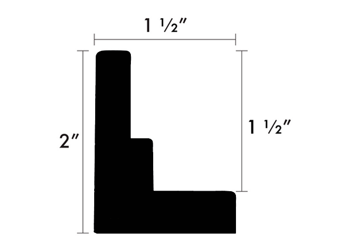 Custom Step Floater Frame CFSX805-375